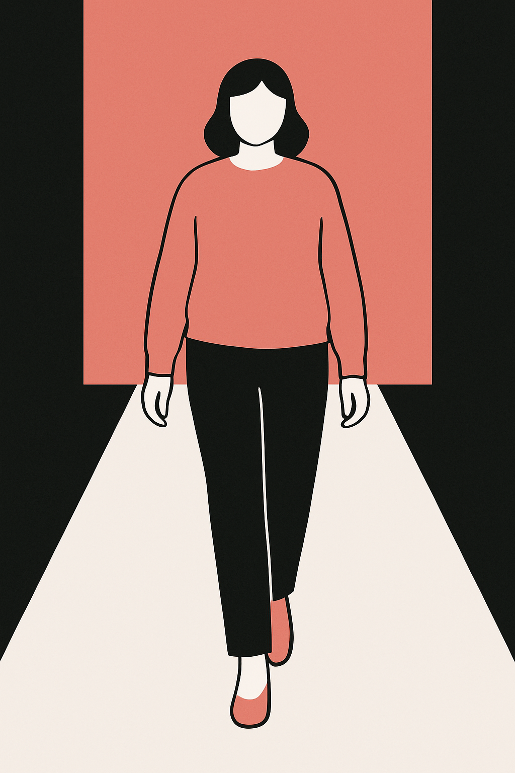 Fashion Runway Illustration